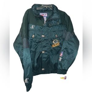 Vintage Green Bay Packers Logo Athletic jacket